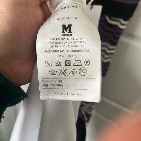 NWT M by Missoni Zig Zag Dress - Picture 4 of 8